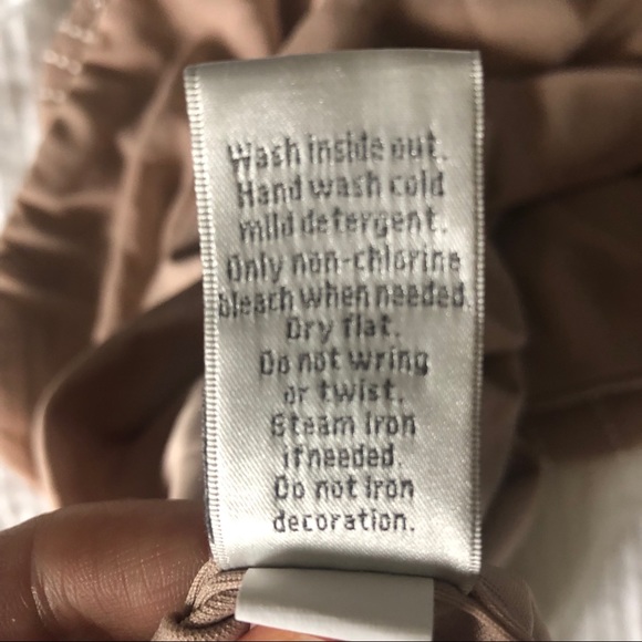 Lauren Conrad Blush Beaded Mini Skirt - Picture 7 of 8